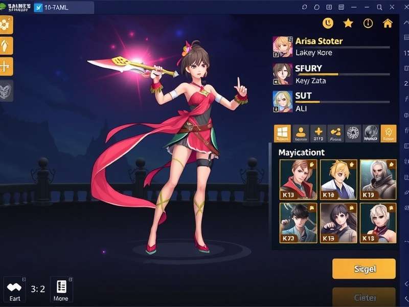 Anise Warrior Saffron Strike gameplay screenshot